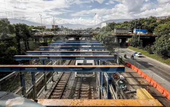 Antes del proyecto Ampliación de la Estación Aguacatala
